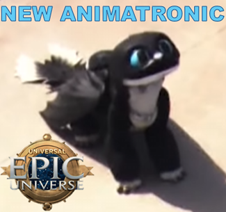 Epic Universe: New Dragon Animatronic