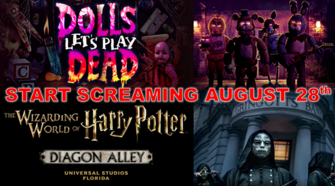 New Stay and Scream Policy, Death Eaters, and Attractions at Halloween Horror Nights Orlando