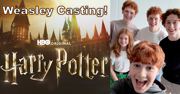 HBO Harry Potter Series Weasley Casting!