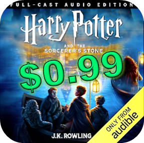 Harry Potter Full-Cast Audible Edition Under $1