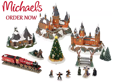 Michaels Harry Potter Christmas Village Collectible