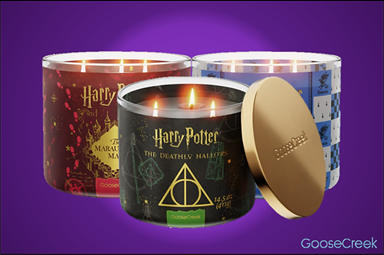Harry Potter x Goose Creek Candle Sale